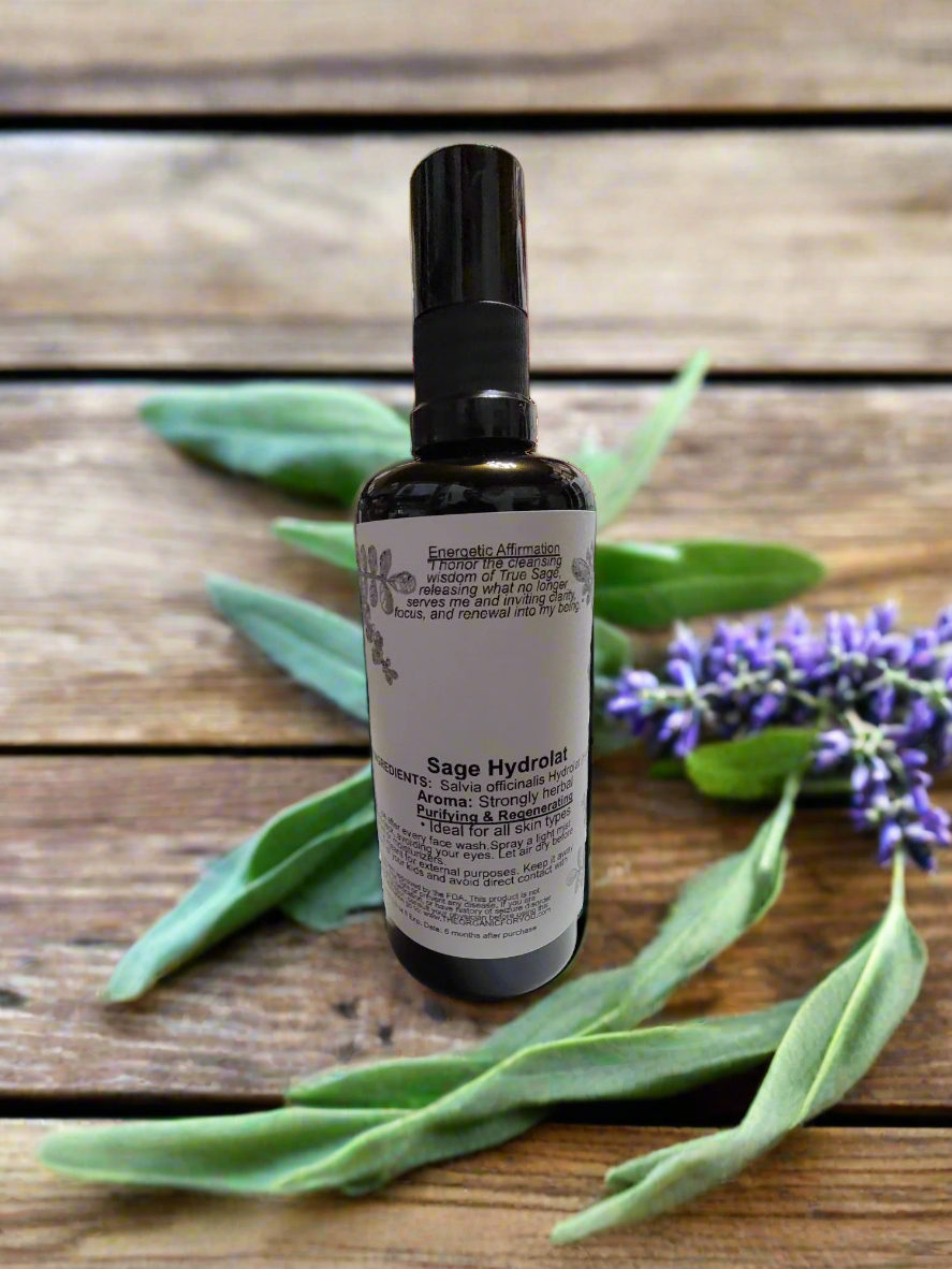 Pre-Order - (Seasonal) Sage Hydrolat | Purifying and Regenerating