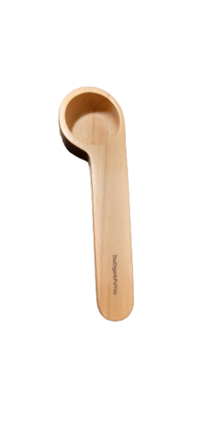 Wooden Scoop & Clip