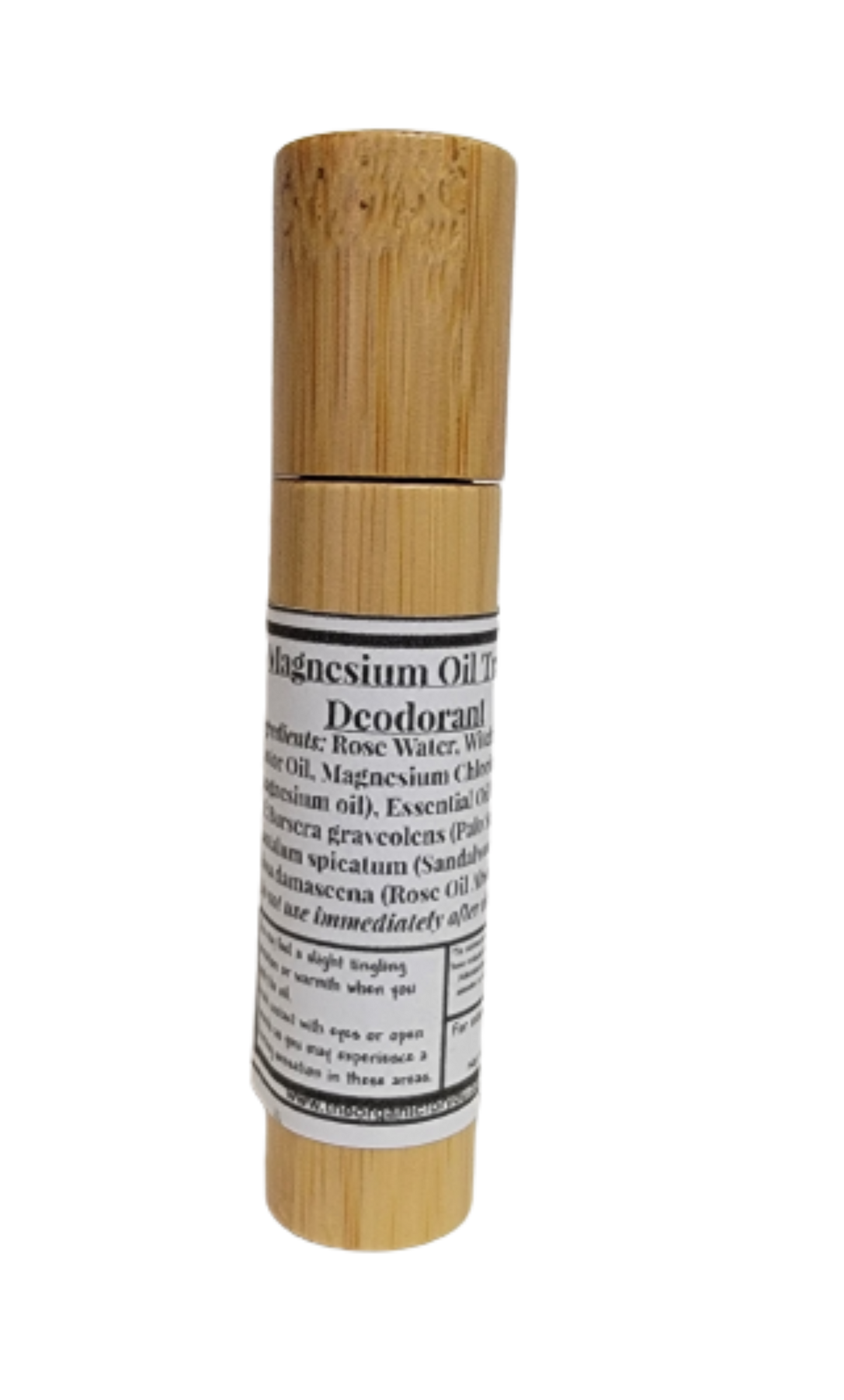 Magnesium Oil Travel Deodorant | 10 ml roller bottle