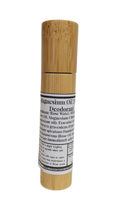 Magnesium Oil Travel Deodorant | 10 ml roller bottle