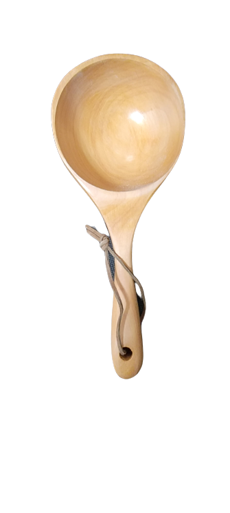 Wooden Large Bath Salt Scoop