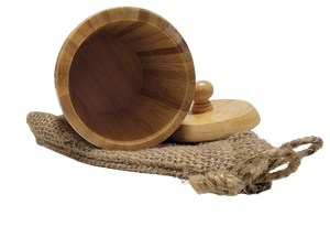 Wooden Spice Canister with Lid