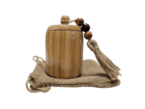 Wooden Spice Canister with Lid