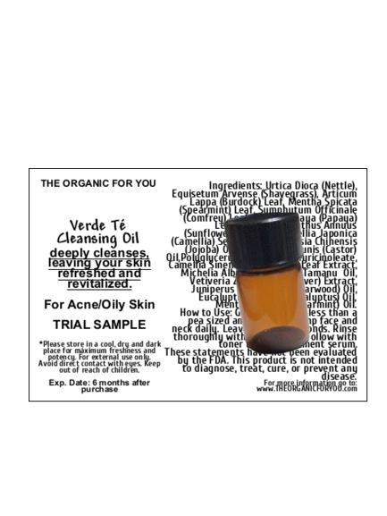 Verde Té Cleansing Oil | 2 FL OZ