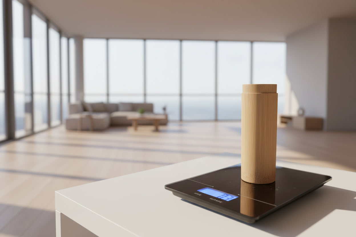 Bamboo Storage Canister with Scoop