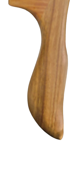 Yin Yangsheng Comb | Wide-Toothed Green Sandalwood Comb | For Thick Curly Hair | Detangling Comb