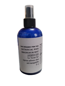 Botanical Hair Magnesium Mist | Texturize + Hydrate | For Dry Hair | 8 oz