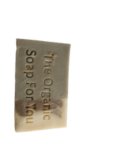 Load image into Gallery viewer, The standard soap bar is approximately 3.5 inches in length, 2inches in width, and one-inch in thickness.
