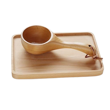 Load image into Gallery viewer, Wooden Large Bath Salt Scoop
