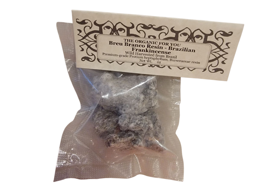Breu Branco, also known as Brazilian Frankincense, is derived from the Protium heptaphyllum tree, native to the Amazon rainforest.