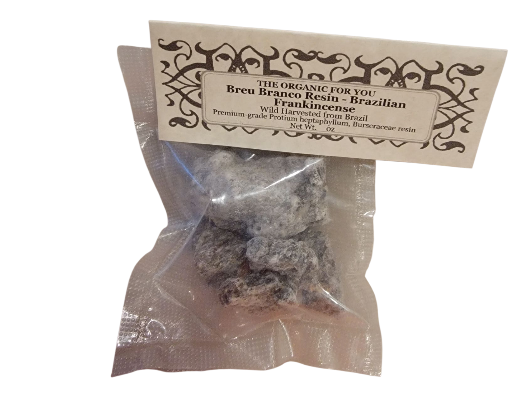 Breu Branco, also known as Brazilian Frankincense, is derived from the Protium heptaphyllum tree, native to the Amazon rainforest.