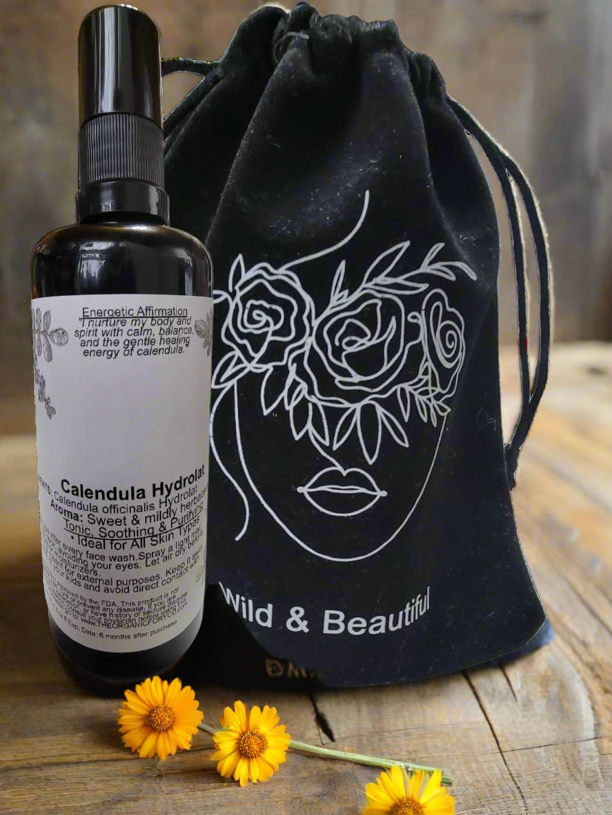 Pre-Order (Seasonal) Calendula Hydrolat | Soothing & Calming | 3.3 oz