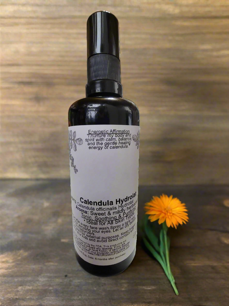 Pre-Order (Seasonal) Calendula Hydrolat | Soothing & Calming | 3.3 oz