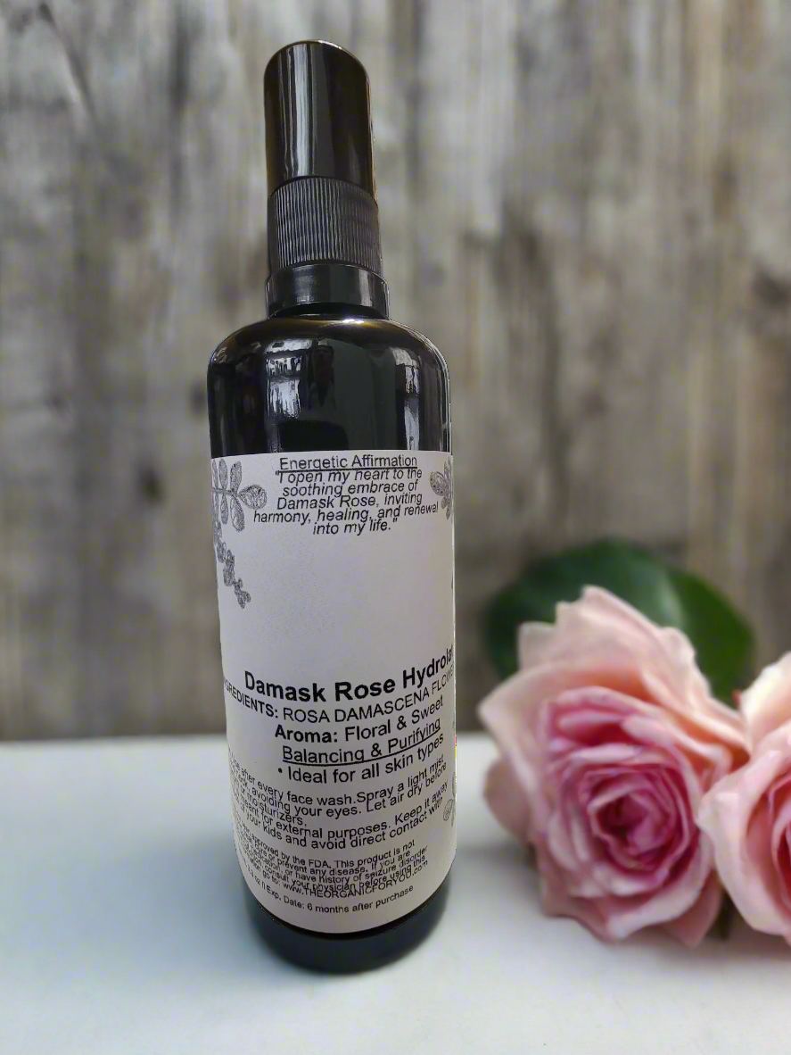 Pre-Order - (Seasonal)🌹 Damask Rose Hydrolat | 3.3 oz