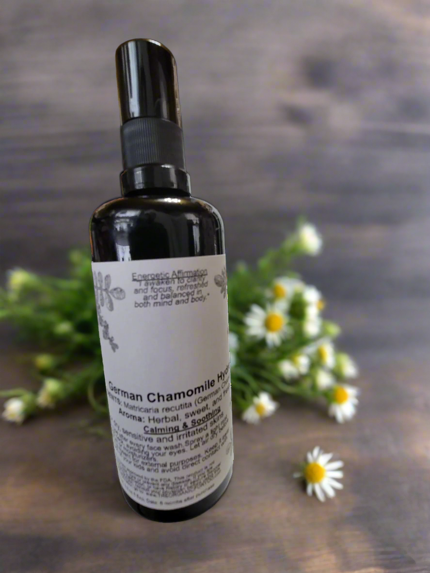 Pre-Order - (Seasonal) - German Chamomile Hydrolat | Soothing Relief | 3.3 oz
