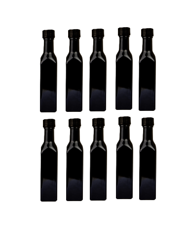 Pre-Order | Pack of 12 | Miron Violet Glass Bottles & Jars