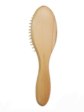Load image into Gallery viewer, NOTICE: The BB Wood Comb, due to the type of wood may show signs of &quot;molding&quot; Do not think its a defect. Just rinse under warm water and soap and the combs comes off good as new. Bamboo is a very wet wood, used for the fact it doesn&#39;t dry out and warp. Thank you.

