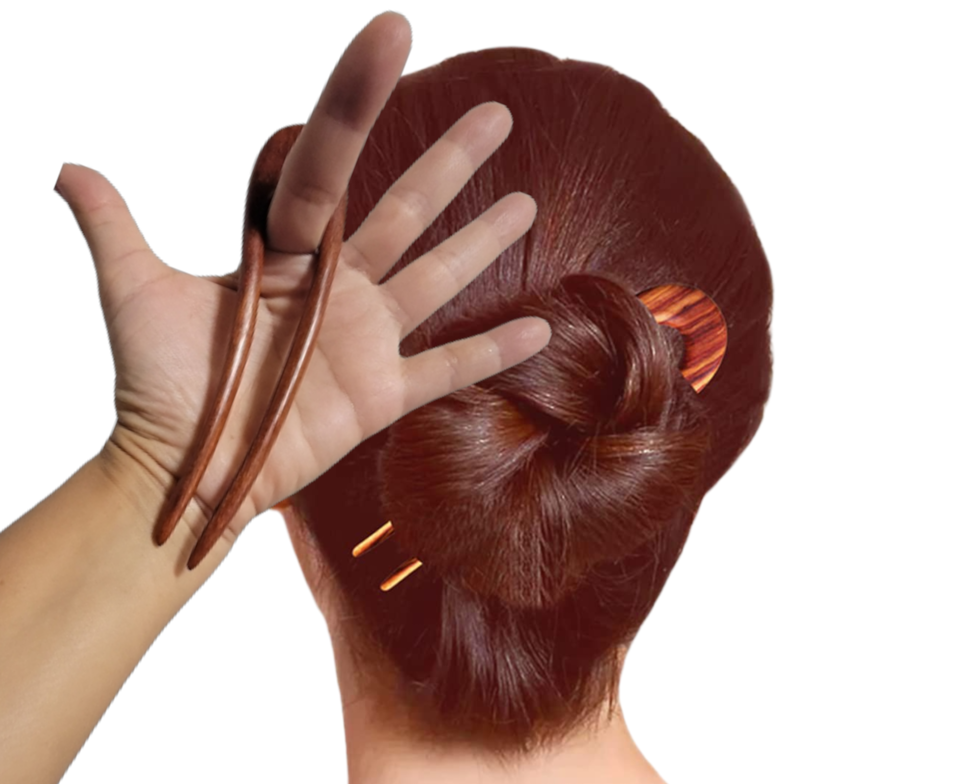 This pin is about 6 inches long, 1 1/4 wide . 