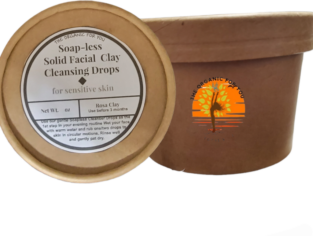 Soapless Facial Clay Cleansing Drops
