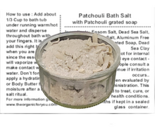 Load image into Gallery viewer, PATCHOULI BATH SALT
