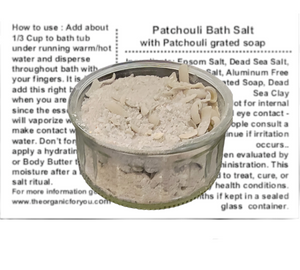 PATCHOULI BATH SALT