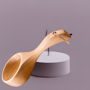 Wooden Large Bath Salt Scoop