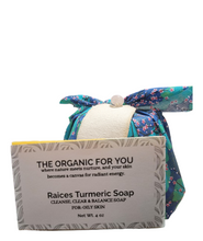 Load image into Gallery viewer, Raices Turmeric Soap Bar

