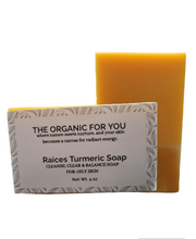 Load image into Gallery viewer, Raices Turmeric Soap Bar
