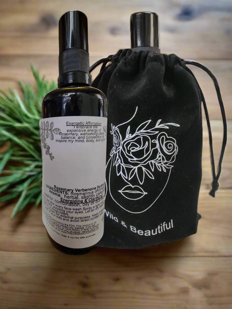 Rosemary Hydrolat | Invigorating & Clarifying | 3.3 oz