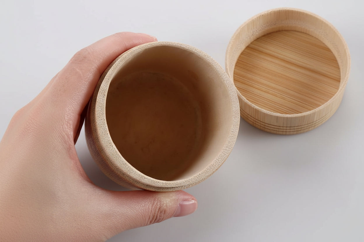 Bamboo Storage Canister with Scoop