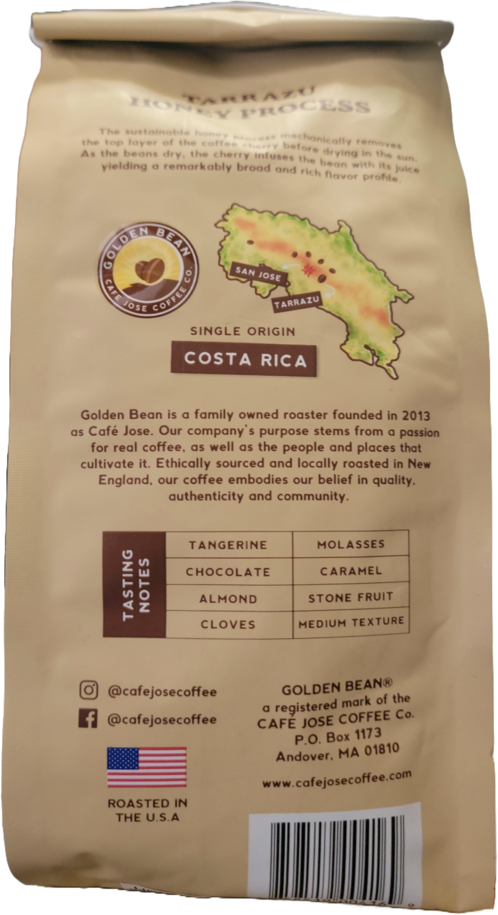 Tarrazu Coffee Bean | 12 oz | Costa Rica
