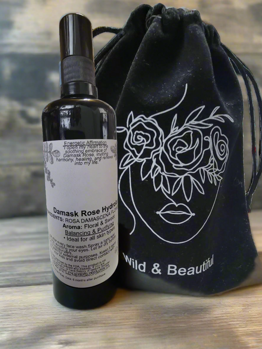 Pre-Order - (Seasonal)🌹 Damask Rose Hydrolat | 3.3 oz
