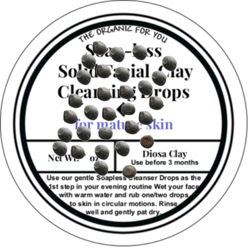 Soapless Facial Clay Cleansing Drops