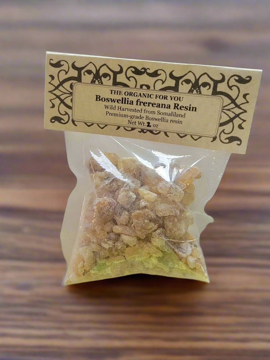 Our resin is entirely wild-harvested where the trees naturally yield their resin. 