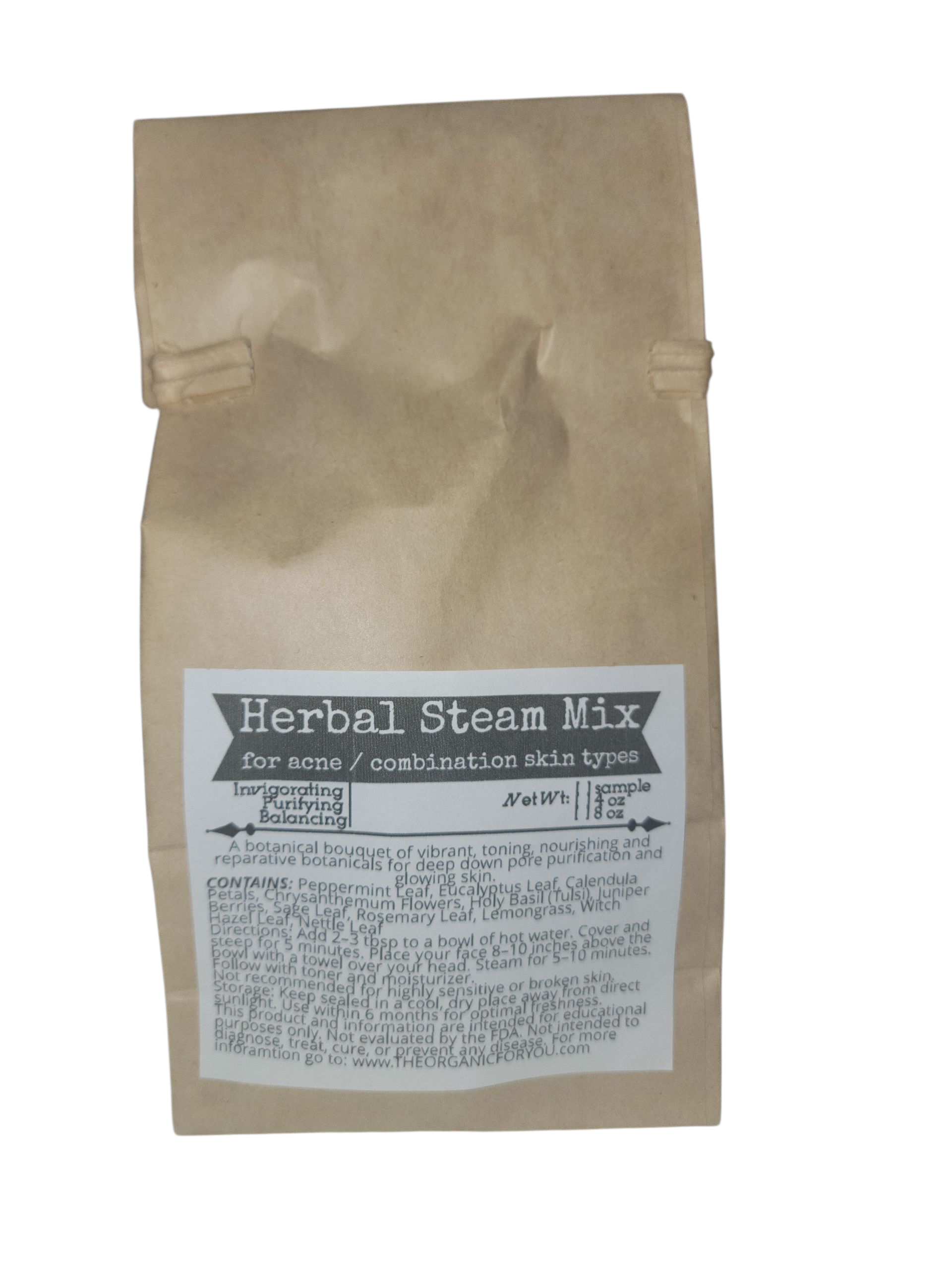 Safety Warnings: Seek medical advice if suffering from Asthma, allergy or skin injury. Not suitable for children. External use only. Do not exfoliate your skin before steaming.