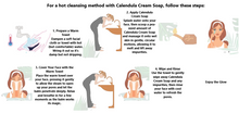 Load image into Gallery viewer, Calendula Cleansing Cream Soap | 3 oz glass jar
