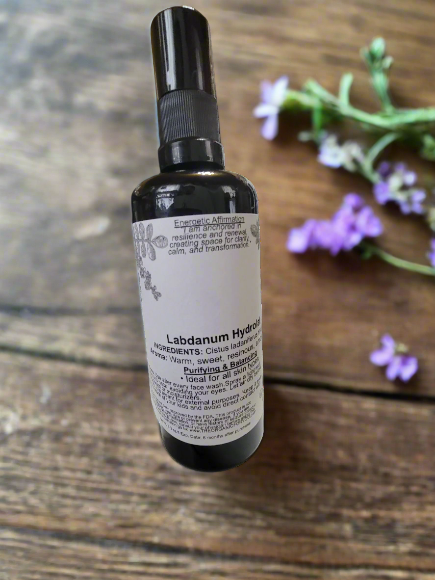 Pre-Order - (Seasonal) Labdanum  Hydrolat | Grounding & Healing | 3.3 oz