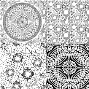 Serenity Mandalas: A Tranquil Coloring Journey