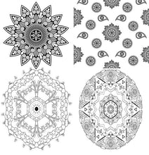 Load image into Gallery viewer, Serenity Mandalas: A Tranquil Coloring Journey
