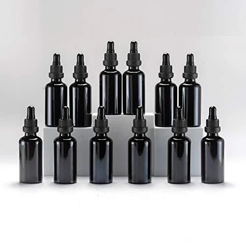 Pre-Order | Pack of 12 | Miron Violet Glass Bottles & Jars
