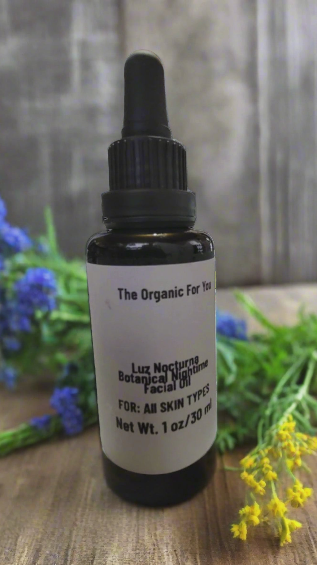 Luz Nocturna 🌙Botanical Nightime Facial Oil 🌿✨| For  mature dry and  rough skin