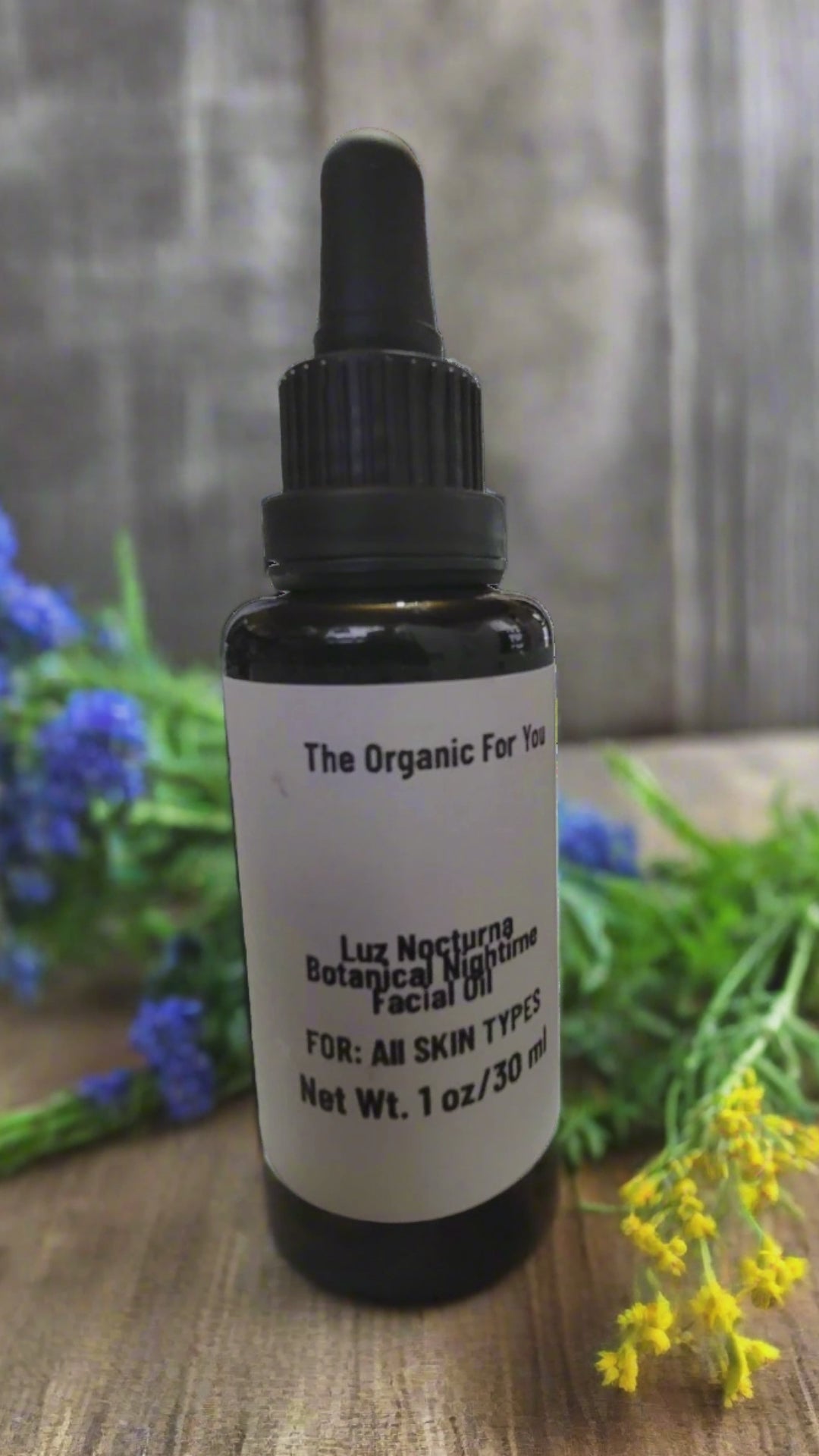 Luz Nocturna 🌙Botanical Nightime Facial Oil 🌿✨| For  mature dry and  rough skin