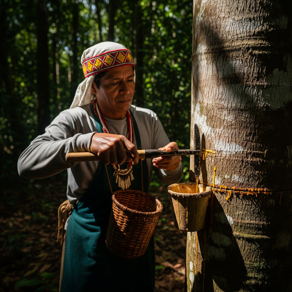 Harvesting method: The resin is harvested by tapping the tree's trunk, causing a milky sap to ooze out and harden into tear-shaped drops. The process is repeated over a few months, with later taps yielding more aromatic, higher-quality resin.
I am grounded in the earth, uplifted by spirit, and aligned with my highest self.