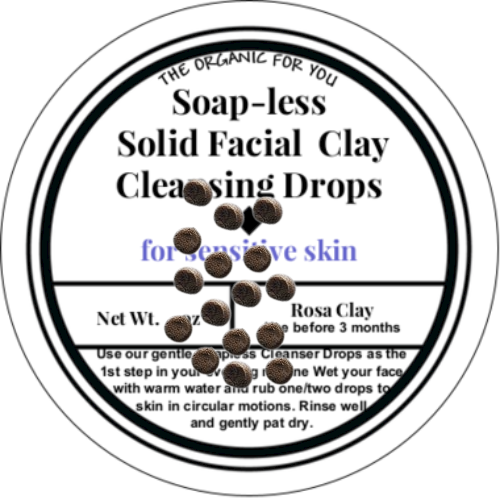 Soapless Facial Clay Cleansing Drops