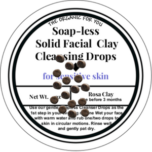 Soapless Facial Clay Cleansing Drops