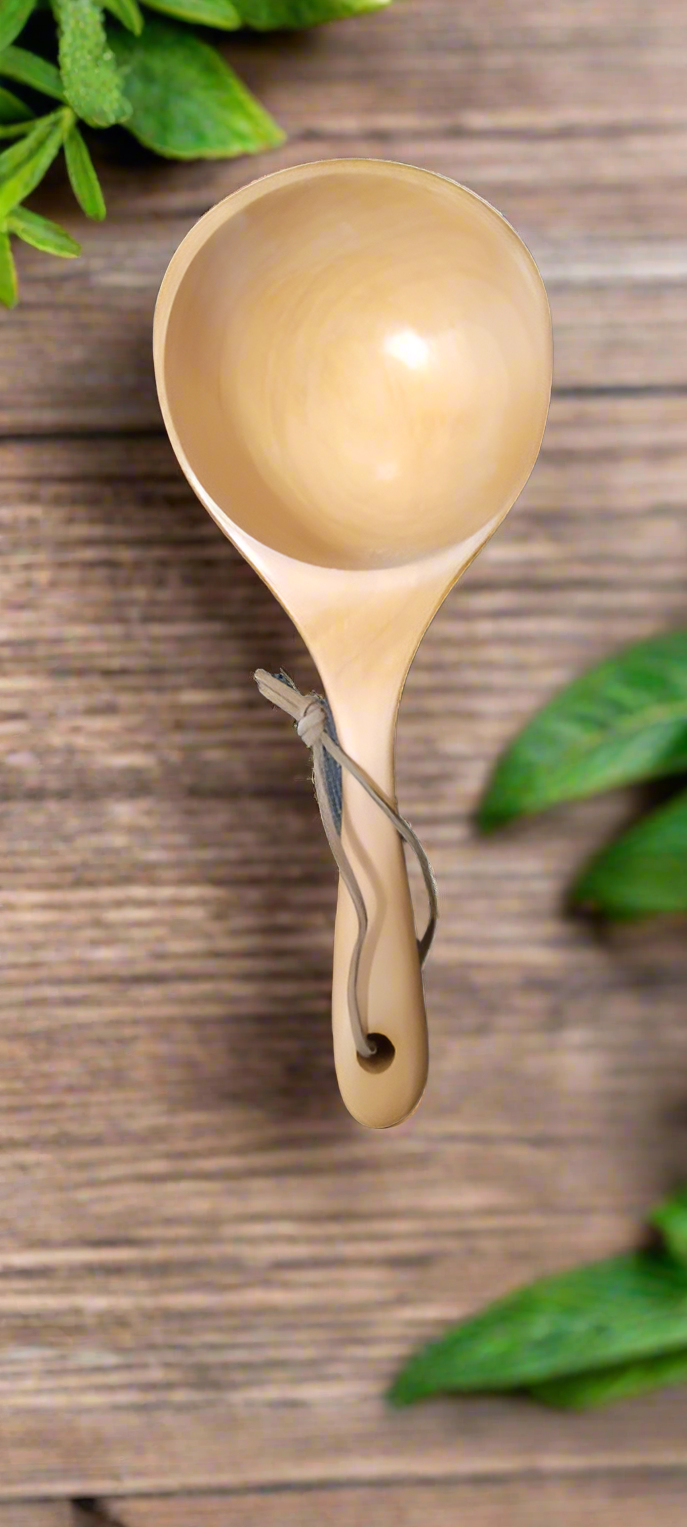 Wooden Large Bath Salt Scoop