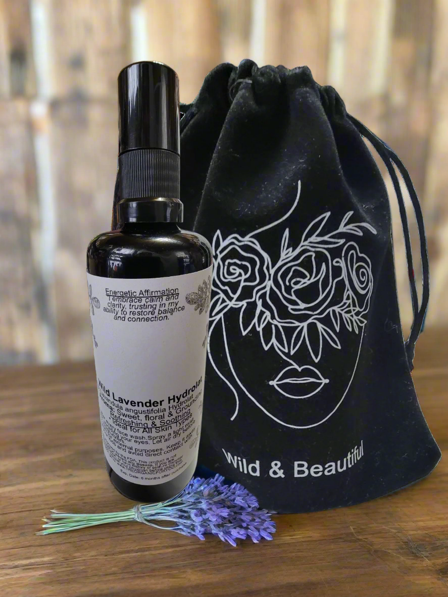 Pre-Order (Seasonal) Wild Lavender Hydrolat | Balancing & Toning | 3.3 oz