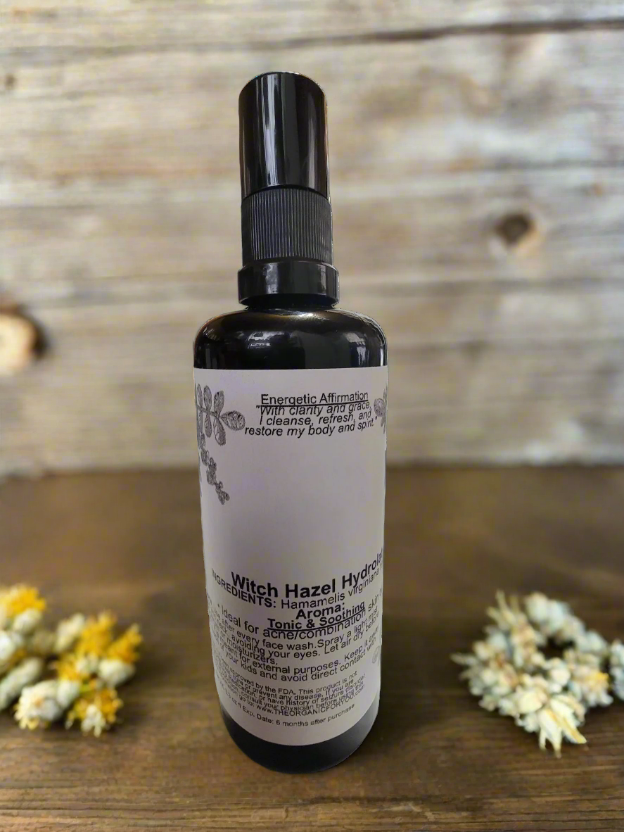 Pre-Order (Seasonal) Witch Hazel Hydrolat | Clarity & Balance |  3.3 oz