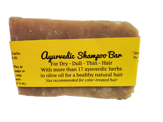 Ayurvedic Shampoo Bar | For Dry - Dull - Thin - Hair