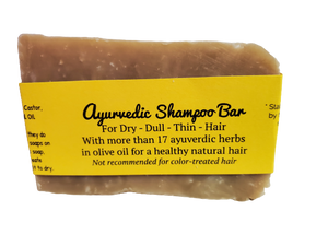 Ayurvedic Shampoo Bar | For Dry - Dull - Thin - Hair